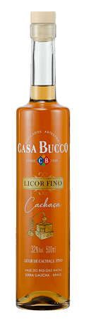 Licor Casa Bucco Fino de Cachaça 500 ml