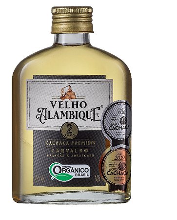 Cachaça Velho Alambique Carvalho 160 ml