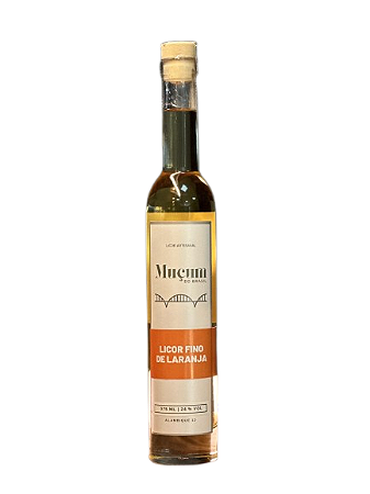 Licor Muçum do Brasil Fino de Laranja 375 ml