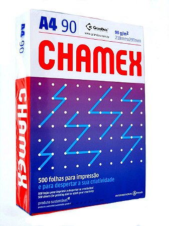 Papel Oficio 90G Chamex A4 C/500 Folhas