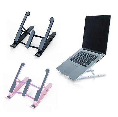 Suporte Retrátil para Notebook Multi Ângulos