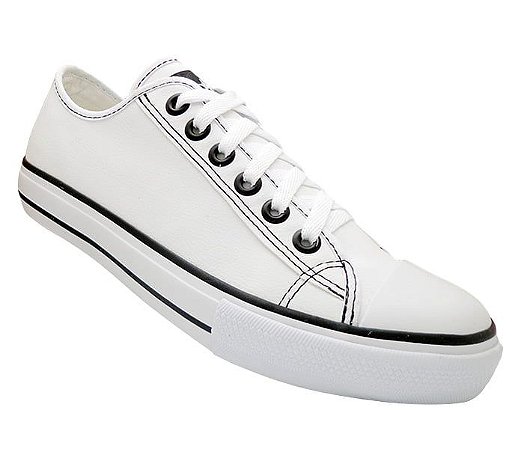 Tenis all star converse couro branco unissex (escolher 1 numero menor) em  Promoção | Ofertas na Americanas