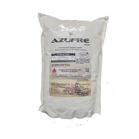 Azufre Acaricida e Fertilizante 1 Kg