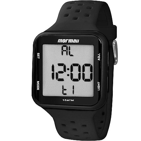 Relógio Mormaii Digital Unissex Mo6600/8p Preto - Ponto Mania | O tempo  todo com você!