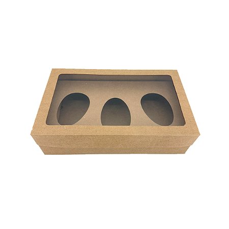 CAIXA PARA OVO DE COLHER - 3X 250G