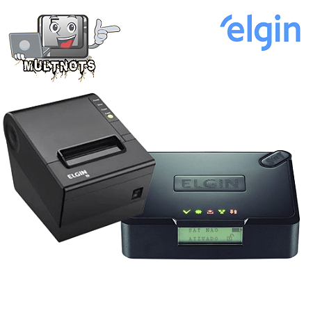 Kit fiscal SAT smart e impressora Elgin i9