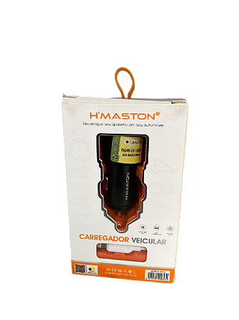 Carregador Veicular 2 entradas USB
