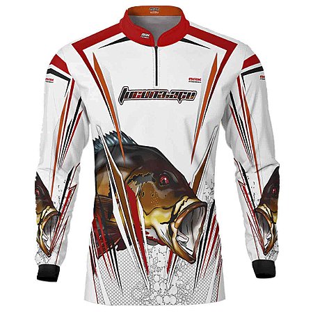 Camisa de Pesca BRK Tucuna Amazon com UV50 +