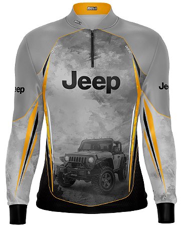 Camisa Off Road BRK Jipe Cinza com UV50 +