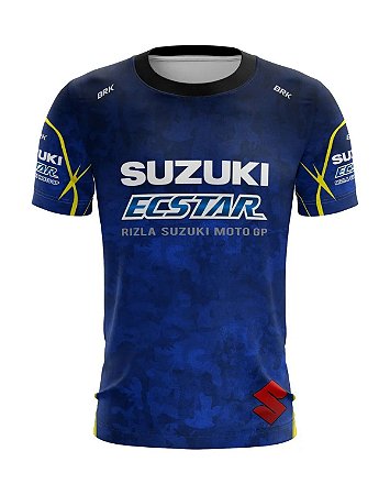 Camiseta Motociclista BRK Suzuki 05 com UV50 +