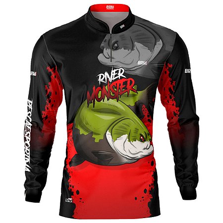 Camisa de Pesca BRK Tambaqui Monster com UV50 +