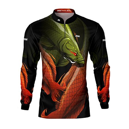 Camisa de Pesca BRK Pirarucu com UV50 +