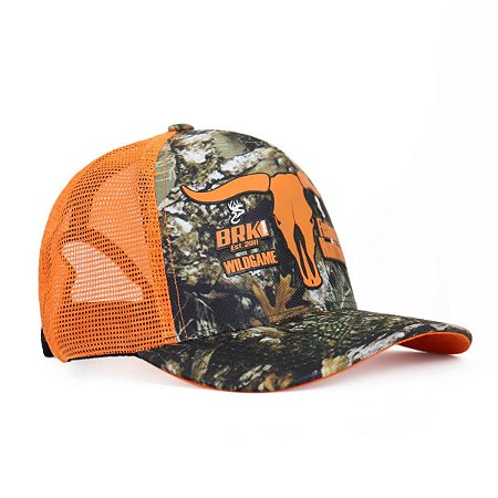 Boné de Pesca Brk Fishing &amp; Hunting Real Tree Estampado