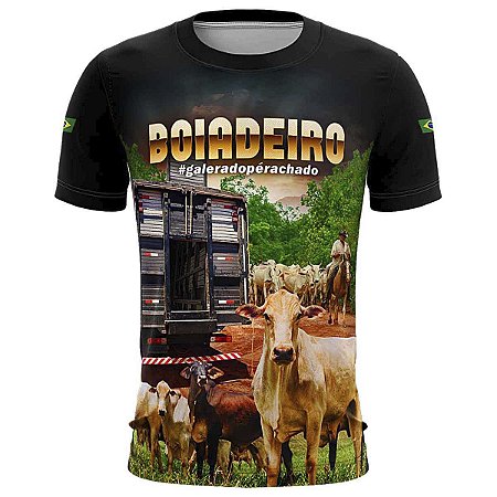 Camiseta Agro BRK Caminhoneiro Boiadeiro com UV50 +