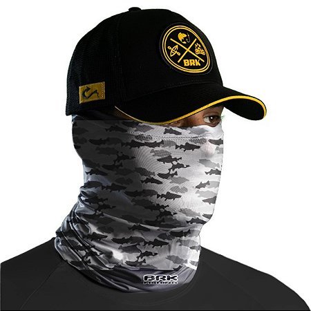 Bandana Tubeneck BRK Camuflado Peixe com UV50+