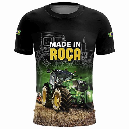 Camiseta Agro BRK Made in Roça com UV50 +