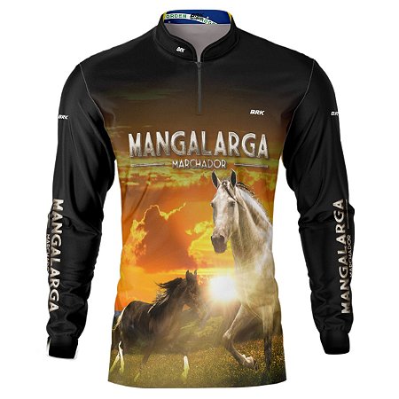 Camisa Agro BRK Mangalarga Marchador com UV50 +