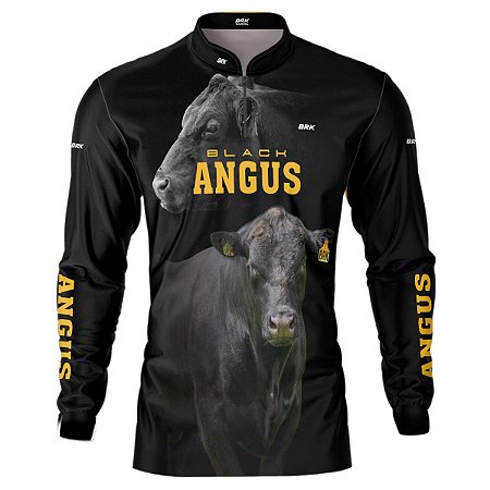 Camisa Agro BRK Black Angus com UV50 +