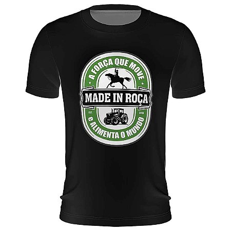 Camiseta Agro BRK Made in Roça Verdinha com UV50 +