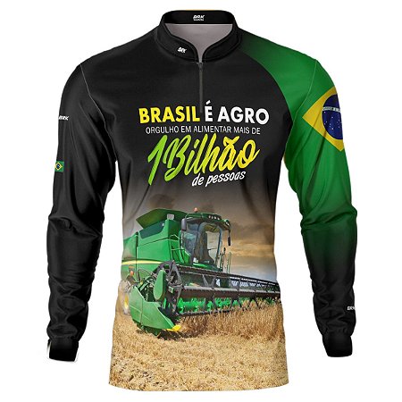 Camisa Agro BRK Agro é Bilhão com UV50 +