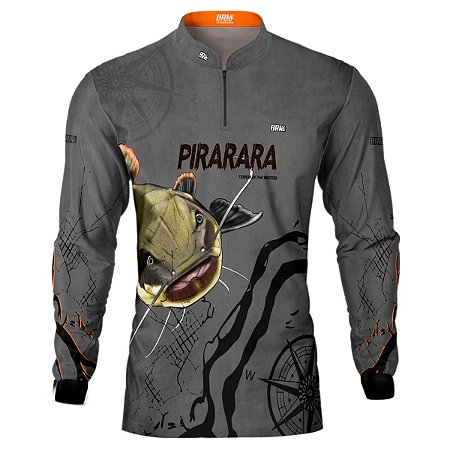 Camisa de Pesca BRK Gigantes do Rio Pirarara com UV50 +