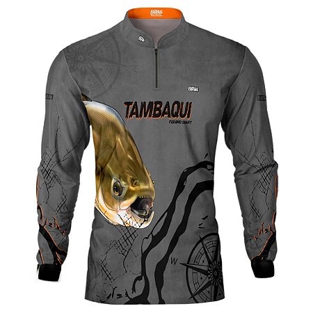 Camisa de Pesca BRK Gigantes do Rio Tambaqui com UV50 +