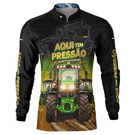 Camisa Agro BRK Aqui Tem Pressão UV50 +