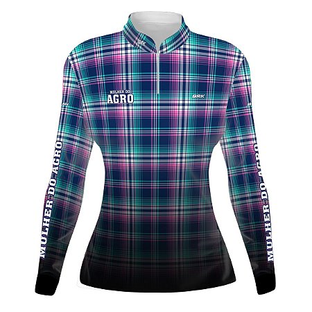 Camisa Agro BRK Mulher do Agro com UV50 +