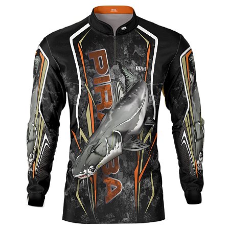 Camisa de Pesca BRK Camuflada Piraíba com UV50 +