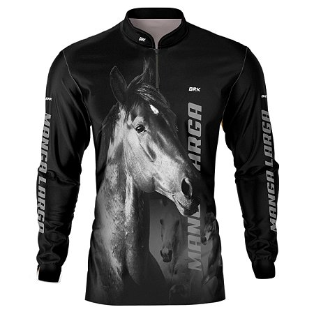 Camisa Country BRK Mangalarga Cavalgada com UV50 +