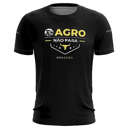 Camiseta Agro BRK O Agro Não Para com UV50 +