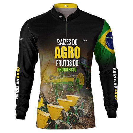 Camisa Agro BRK Raízes do Agro com UV50 +