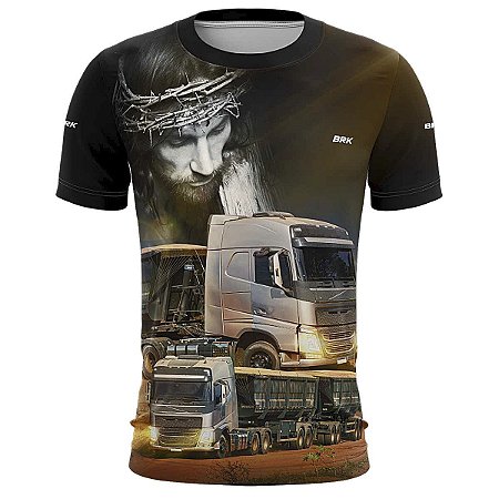 Camiseta de Caminhão BRK Rodagem com UV50 +