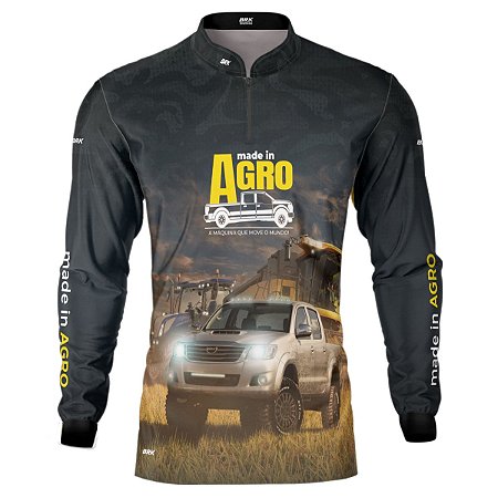 Camisa Off Road BRK Caminhonete 4x4 com UV50 +