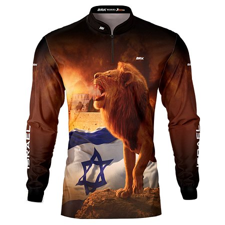 Camisa Agro BRK Leão Israel com UV50 +