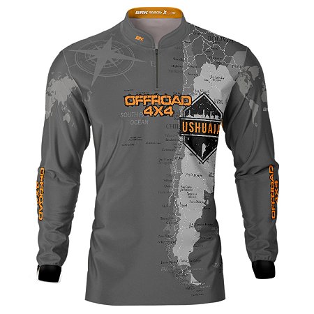 Camisa BRK Off-Road 4X4 Ushuaia Argentina Patagônia UV50+