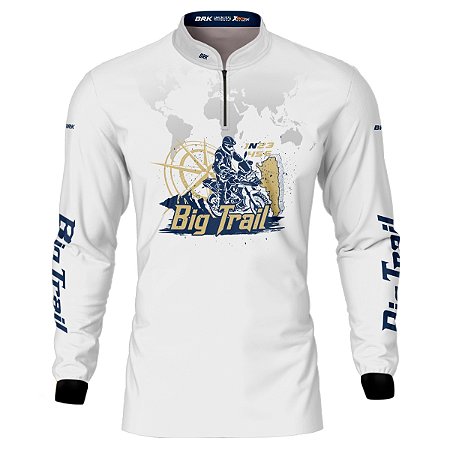 Camisa Motociclismo BRK Big Trail Expedição Argentina UV50+