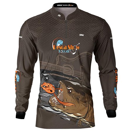 Camisa de Pesca BRK Pescashow Trairão com UV50+