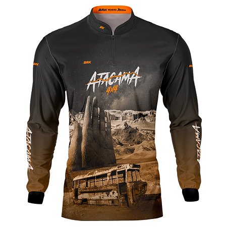 Camisa BRK Expedição 4X4 Atacama Com Proteção UV50 +