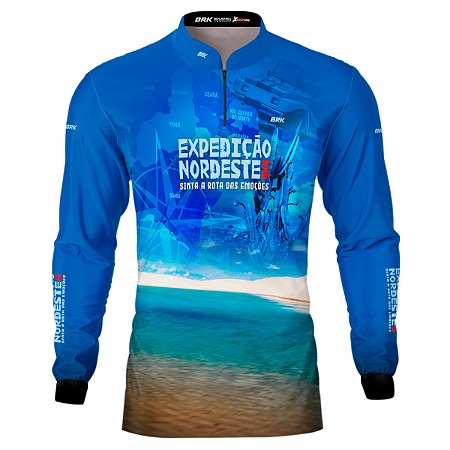 Camisa BRK Expedição 4X4 Nordeste 2 Com Proteção UV50 +