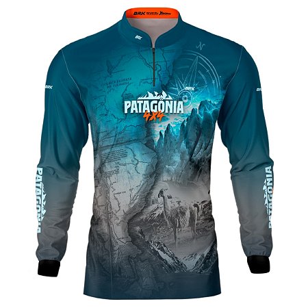 Camisa BRK Expedição 4X4 Patagônia Com Proteção UV50 +