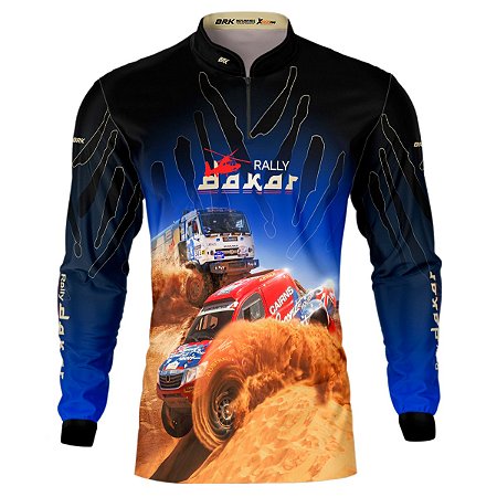 Camisa BRK Rally Dakar Com Proteção UV50 +