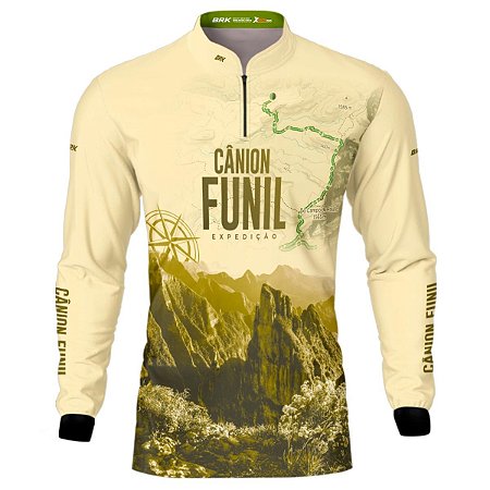 Camisa Motociclismo BRK Expedição Cânion Funil Com UV50+