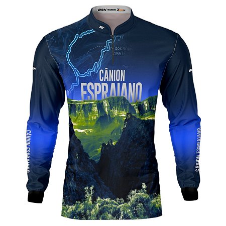 Camisa Motociclismo BRK Cânion Espraiano Com UV50+