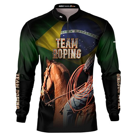 Camisa Agro BRK Team Roping Brasil 2 com UV50+