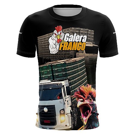 Camiseta Casual Brk Galera do Frango Com Uv50+