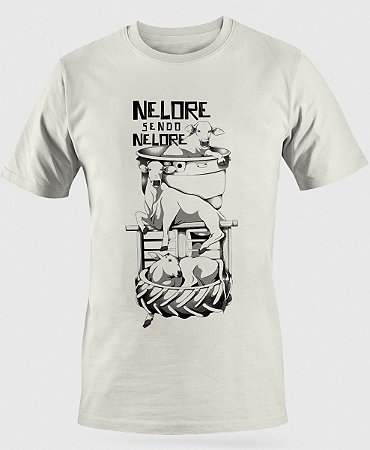 Camiseta Agro Brk Nelore Sendo Nelore Algodão Egípcio