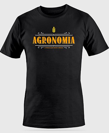 Camiseta Agro Brk Agronomia Força Que Move Algodão Egípcio