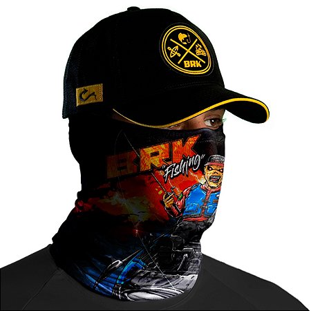 Bandana Balaclava Tubeneck Brk Caiaqueiro do Rock com UV50+