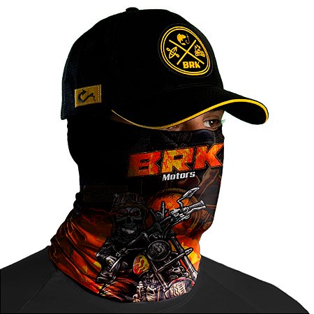 Bandana Tubeneck Brk Route 66 com Proteção Solar UV50+